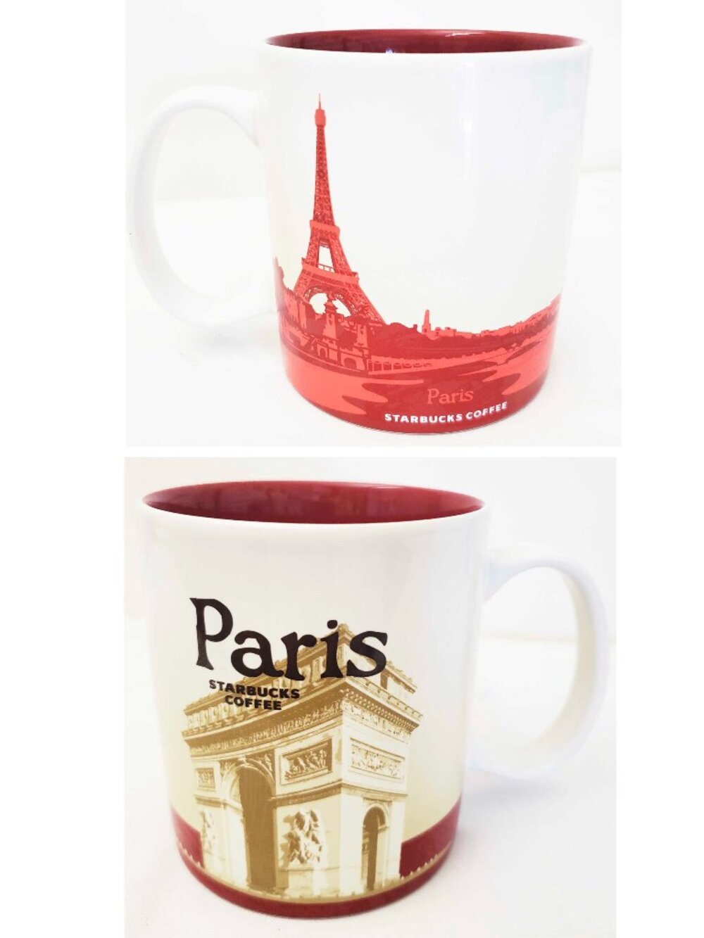 Starbucks NEW Paris France V2 Victory Arch Global Icon Collector City Mug